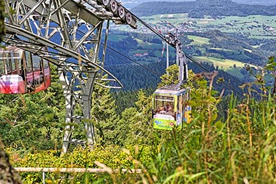 Mit der Seilbahn auf den Schauinsland